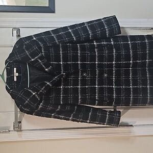 DKNY wool dress coat